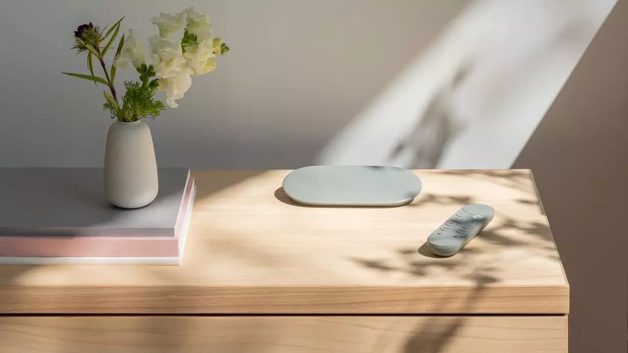 Hazel Google TV Streamer foto oficial Hazel Google TV Streamer foto oficial