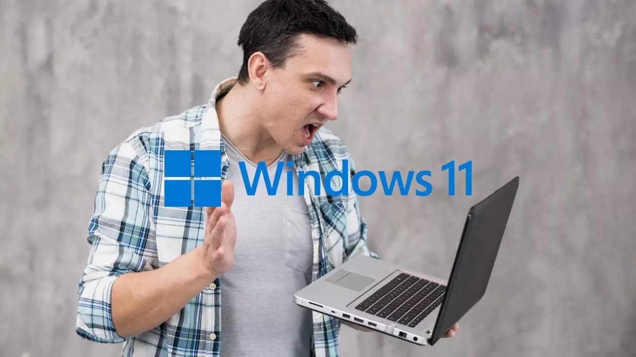 astonished guy with laptop opened mouth astonished guy with laptop opened mouth