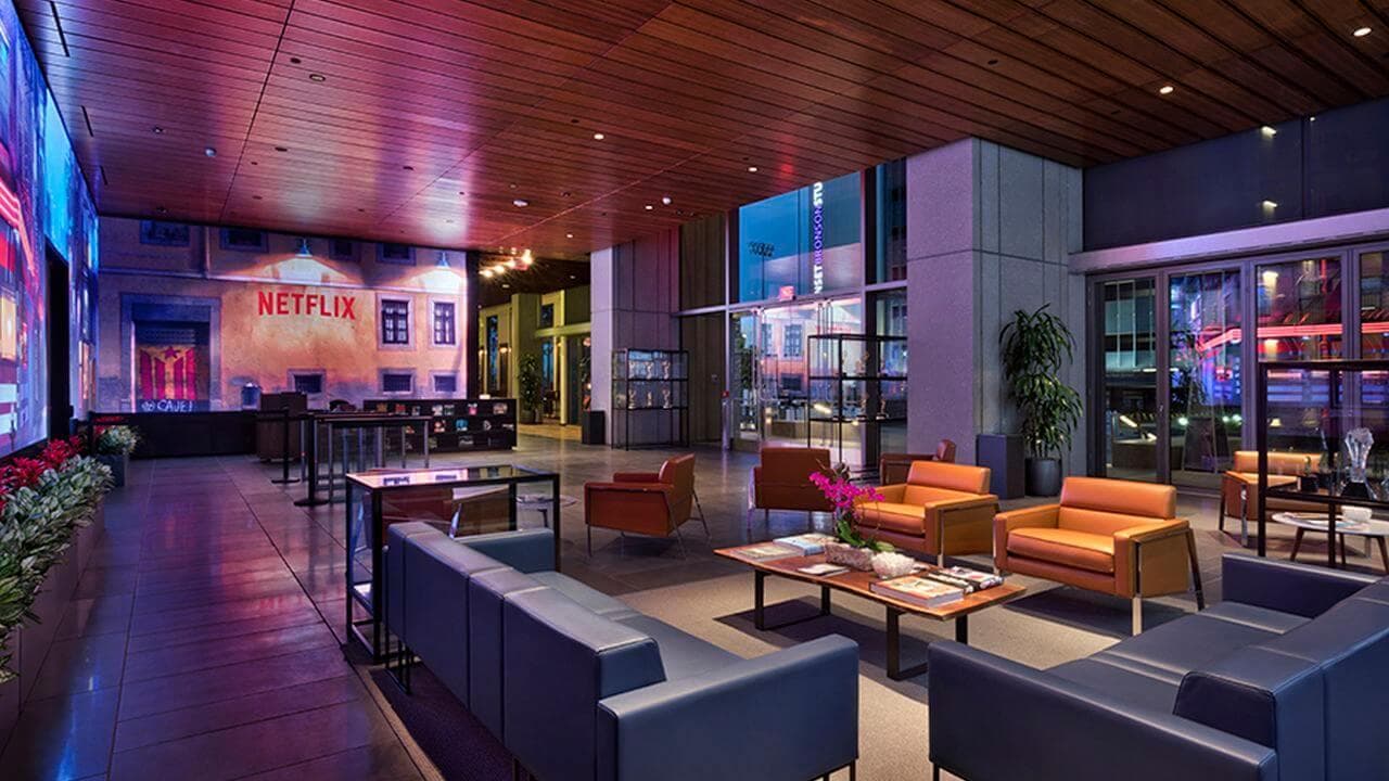 Oficina interior Netflix gran sala Oficina interior Netflix gran sala