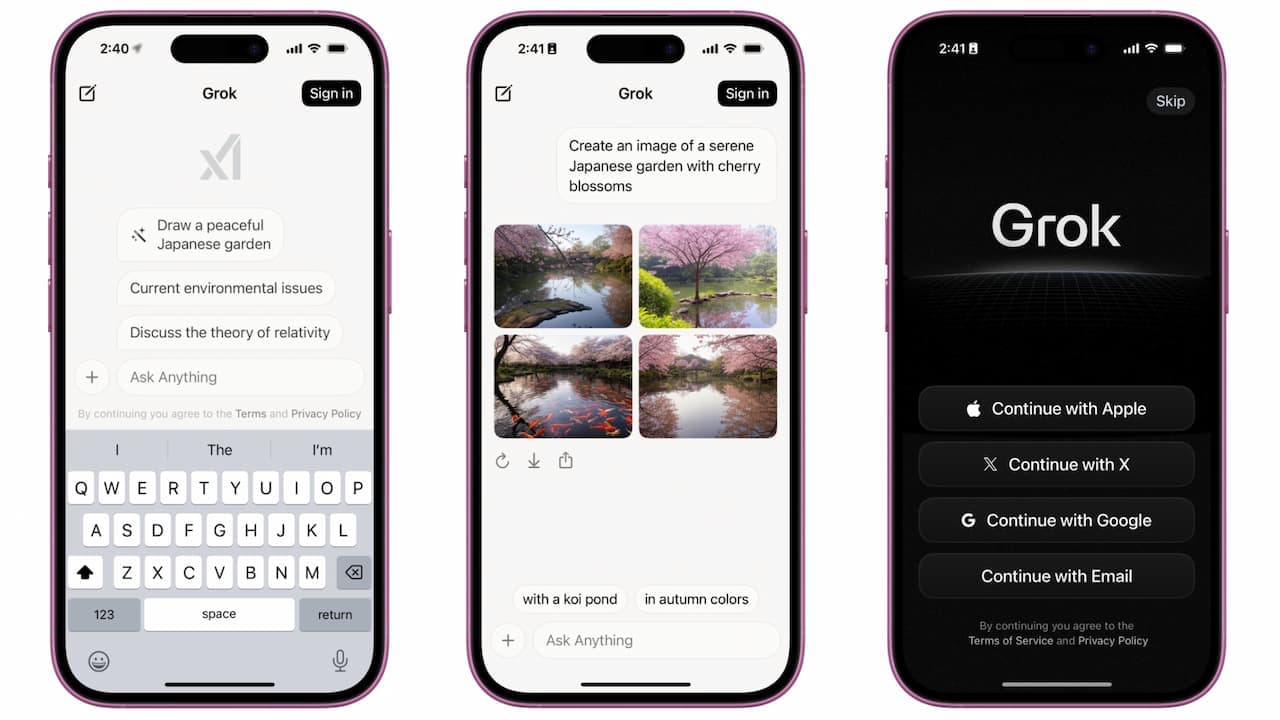 grok aplicacion xai grok aplicacion xai