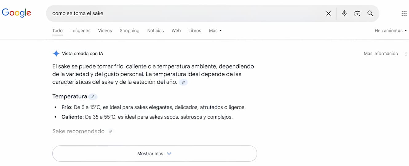 Busqueda Google resultados IA Busqueda Google resultados IA