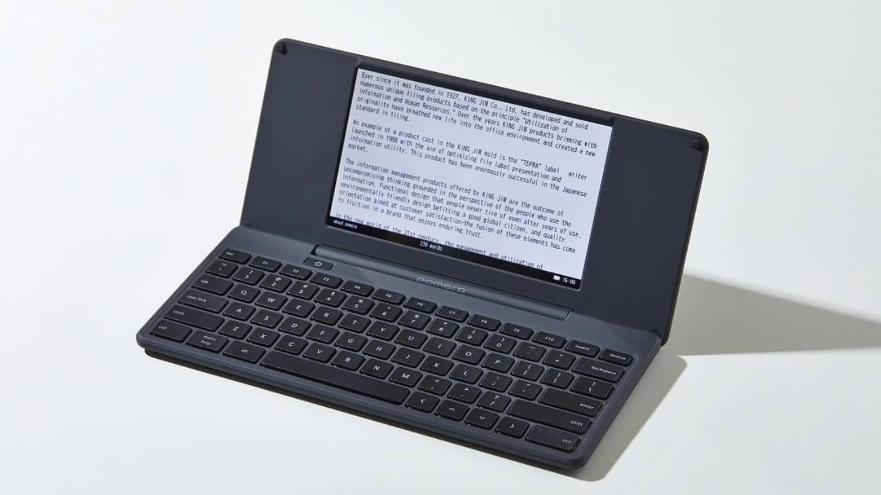 pomera typewriter japon pomera typewriter japon
