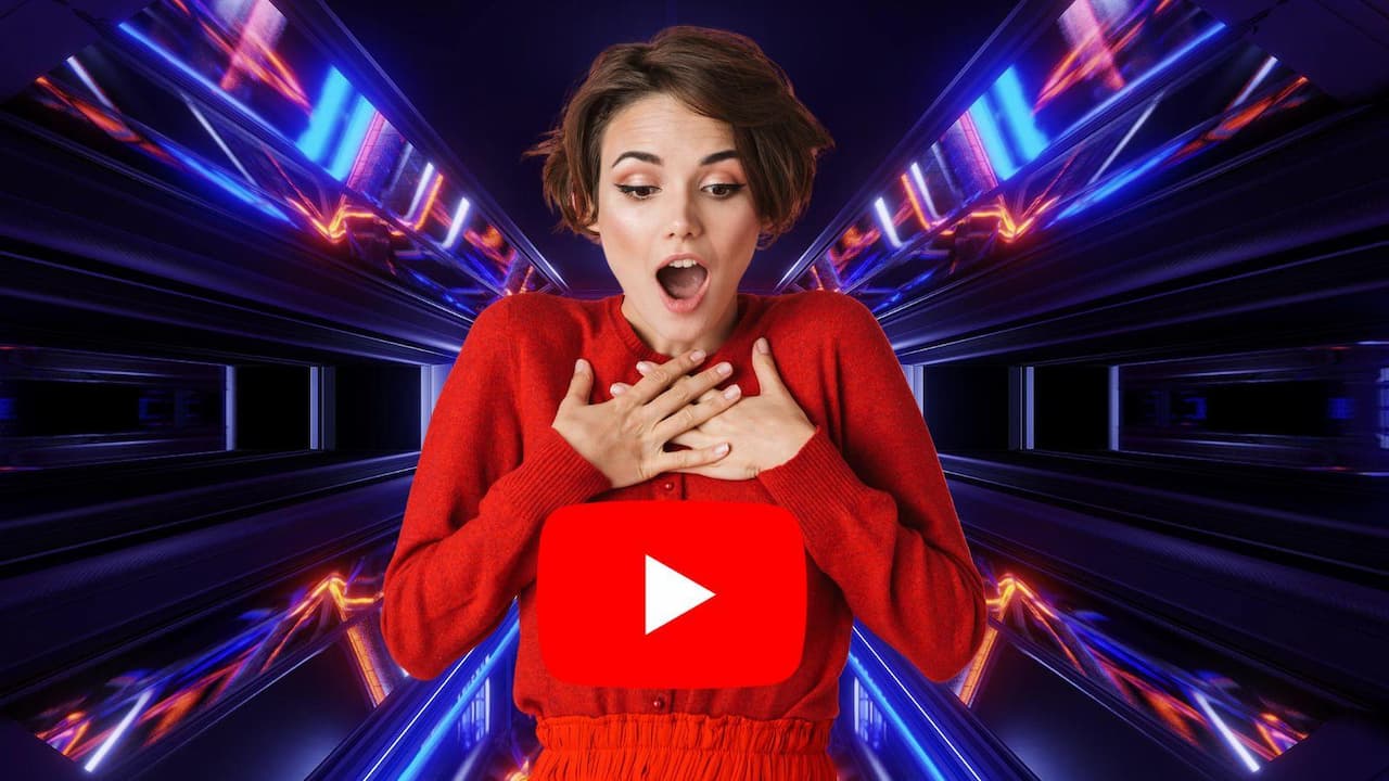 Mujer teleportacion cuantica logo YouTube sorpresa Mujer teleportacion cuantica logo YouTube sorpresa