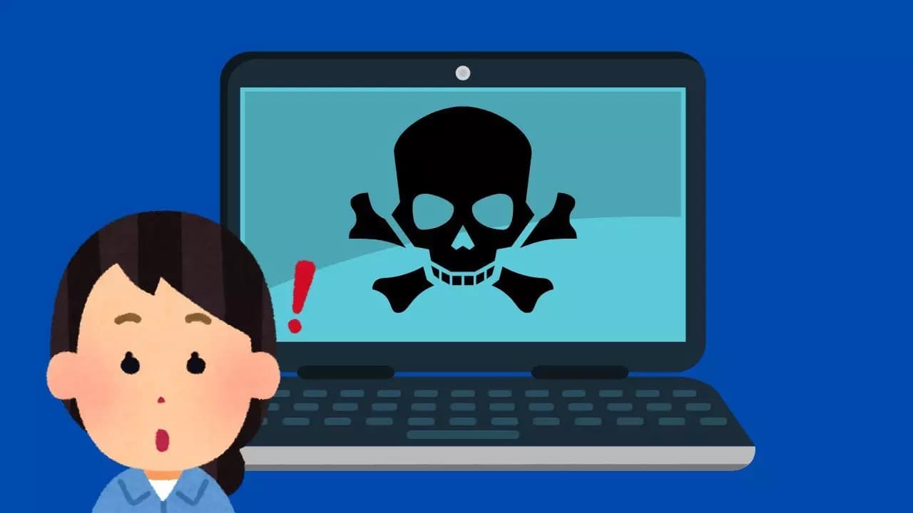 Pantallazo azul muerte Windows mujer sorprendida Pantallazo azul muerte Windows mujer sorprendida