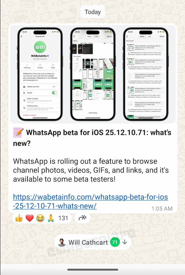 WA CHANNEL SCROLLING FEATURE AND WA CHANNEL SCROLLING FEATURE AND