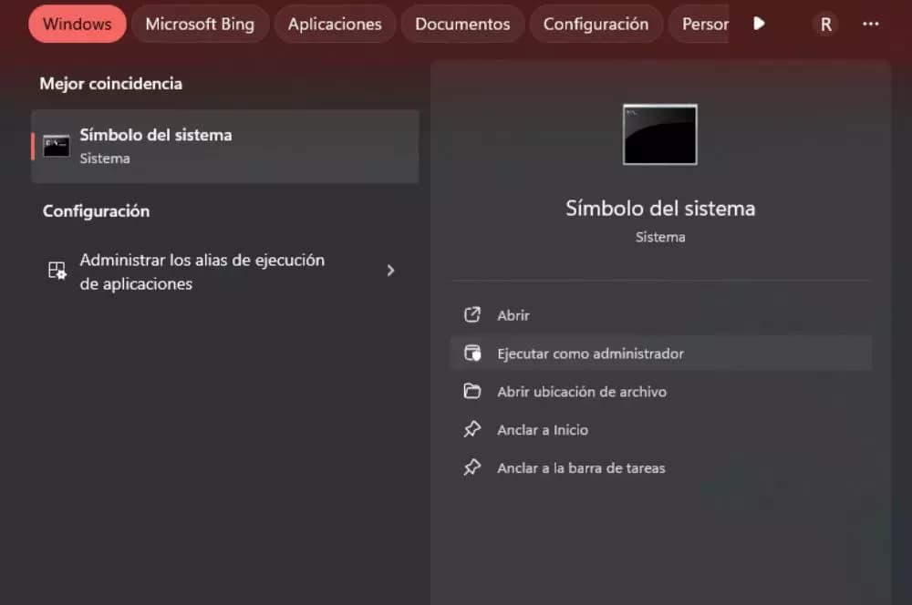 ejecutar como administrador ejecutar como administrador