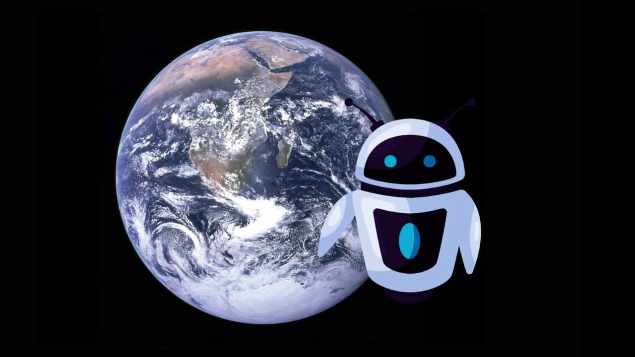 tierra planeta robot ia tierra planeta robot ia