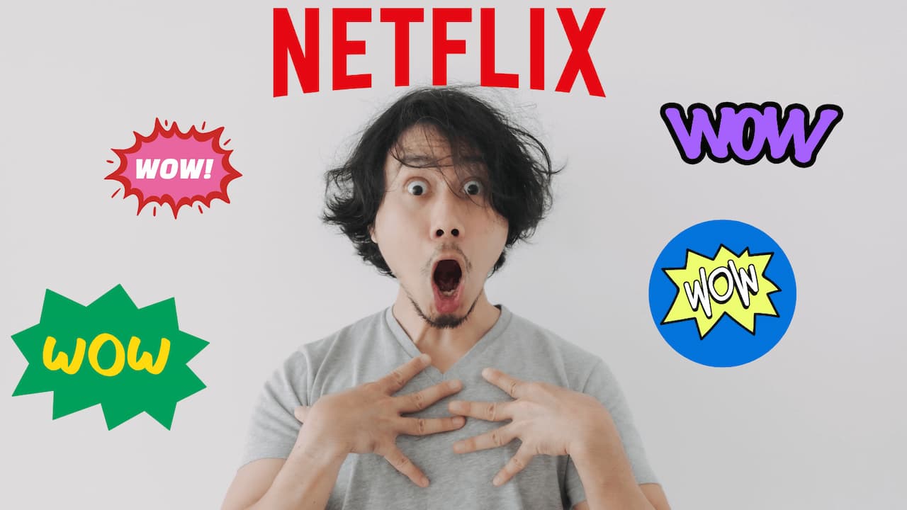 Chico sorprendido logo Netflix wow flipando Chico sorprendido logo Netflix wow flipando