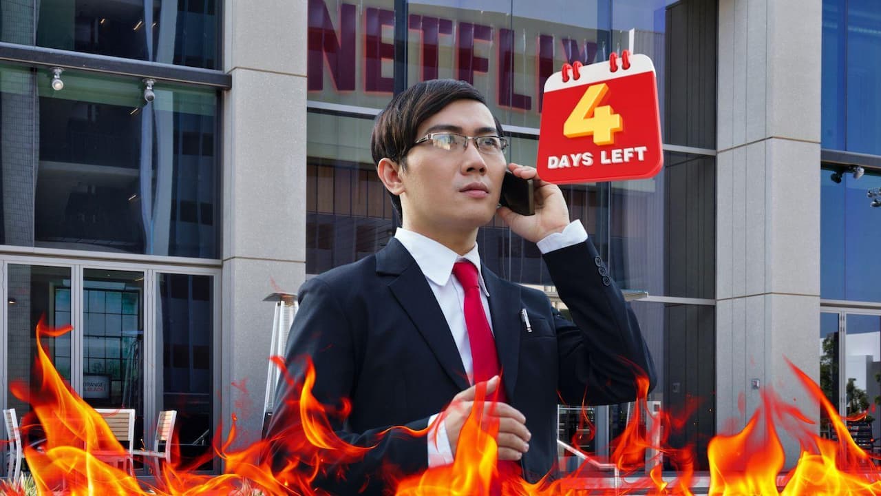 Ejecutivo Netflix Cuatro dias oficinas fuego alrededor Ejecutivo Netflix Cuatro dias oficinas fuego alrededor