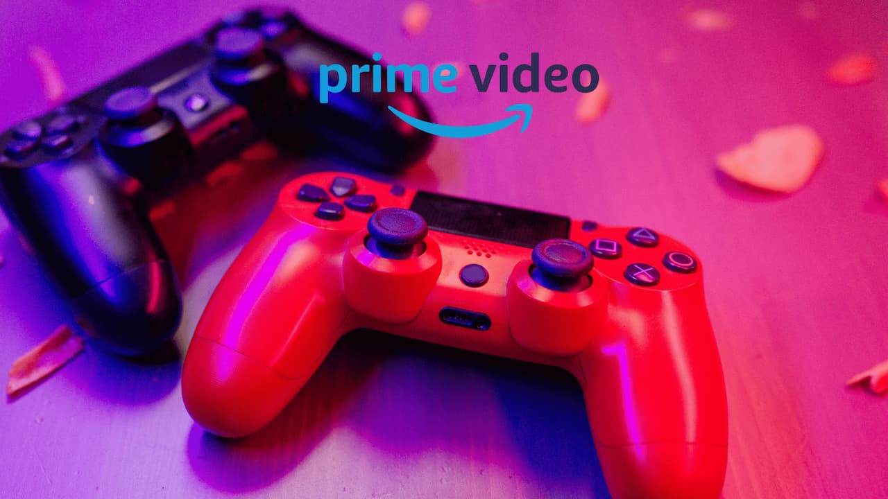 Mandos consolas PlayStation logo Prime Video Mandos consolas PlayStation logo Prime Video