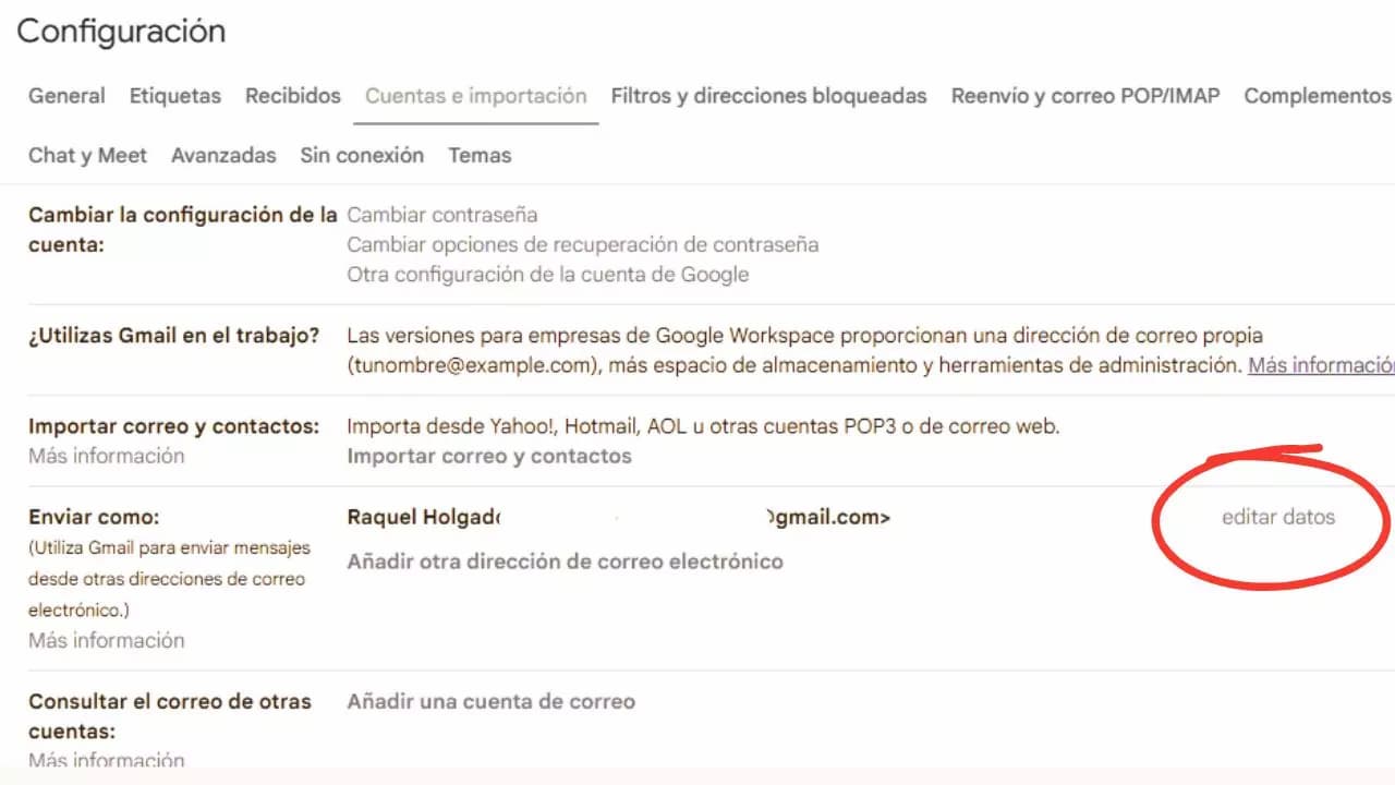 editar datos nombre gmail editar datos nombre gmail