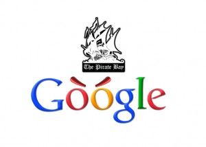 pirate bay google