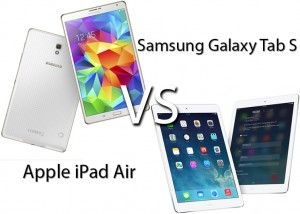 samsung galaxy tab s ipad air